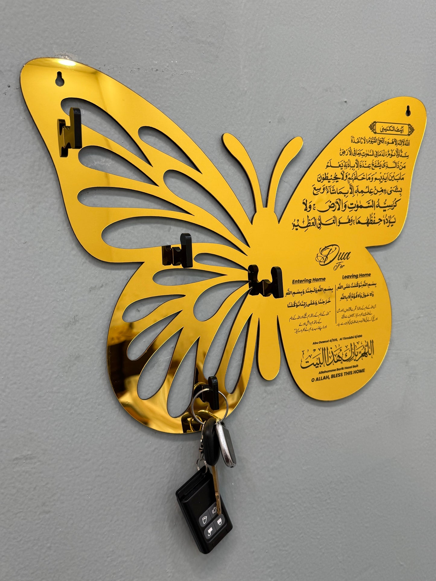 Butterfly Keyholder for Home Entrance