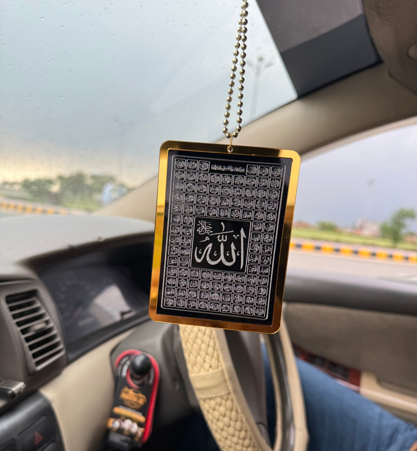 99 Name Of Allah & Muhammad SAW Car Hanging