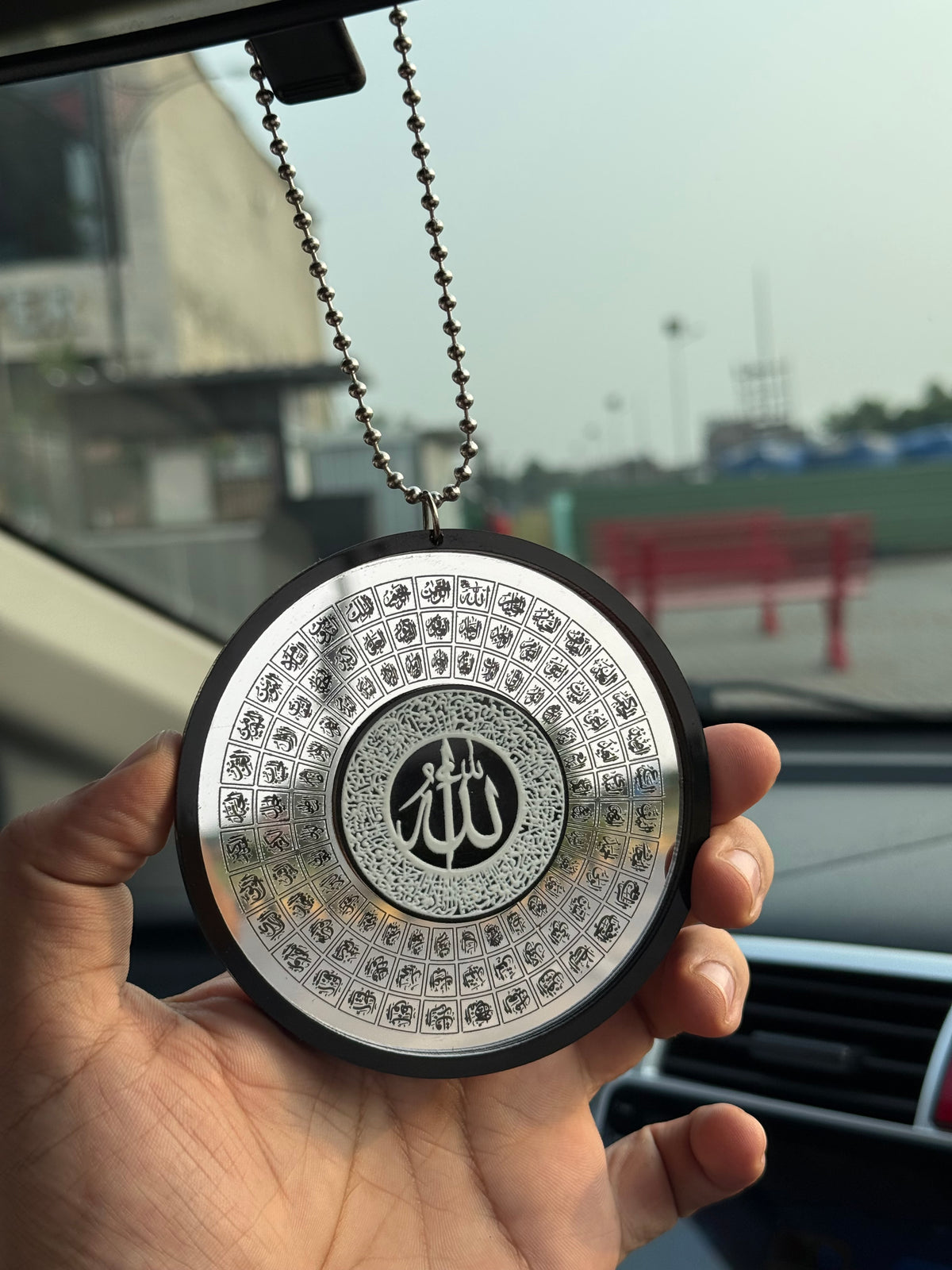 Circle 99 Names of Allah & Muhammad SAW Car Hanging | SB